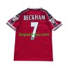 Billiga Fotbollströjor Manchester United Beckham 7 Retro Hemma tröja 1998-1999 Kortärmad